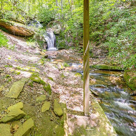 Bryson City Cottage With Hot Tub And Waterfall Views! Luaran gambar